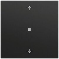 Gira Tastwippe Bussystem KNX-RF (Funk) 510574 schwarz matt Kunststoff Thermopl 1-fach