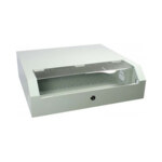 ALLNET Netzwerkschrank 19" 3HE Vertikal T145 Lichtgrau SWV-Serie