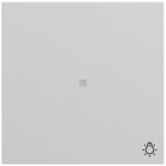 Gira Kontrollwippe Schalter grau lackiert 367476 Licht