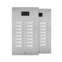 Comelit Group Frontplatte Steel-Switch 16 Tasten 2-reihig IX0216U