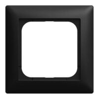 Busch-Jaeger Rahmen 1-fach schwarz matt Kunststoff Busch-balance SI 1721-915