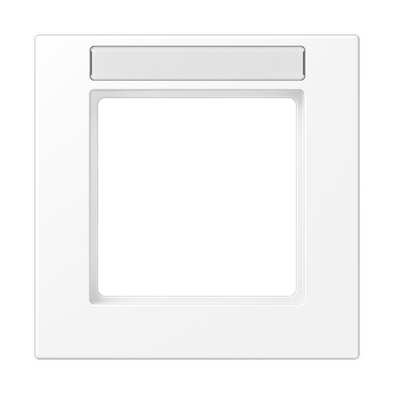 Jung Jung A 5581 BF NA WWM Rahmen 1-fach mit Schriftfeld A 550 Thermoplast