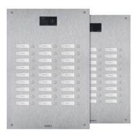 Comelit Group Frontplatte Steel-Switch 27 Tasten 3-reihig IX0327U