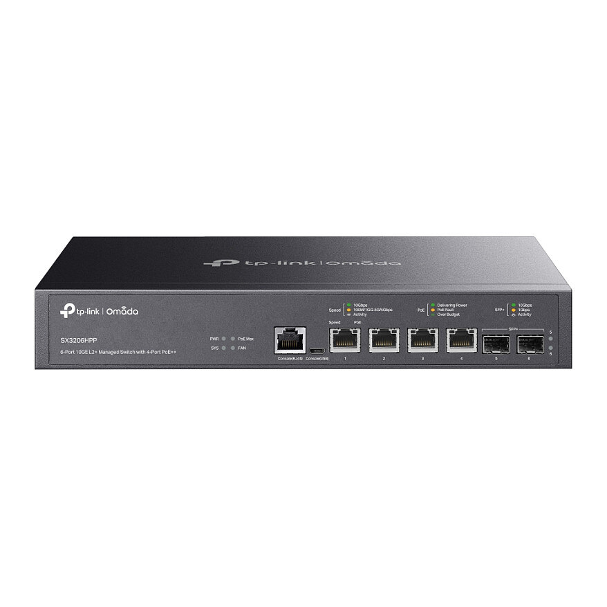 TP-Link 4+2P TP-LINK Omada SG3206HPP M RM POE++