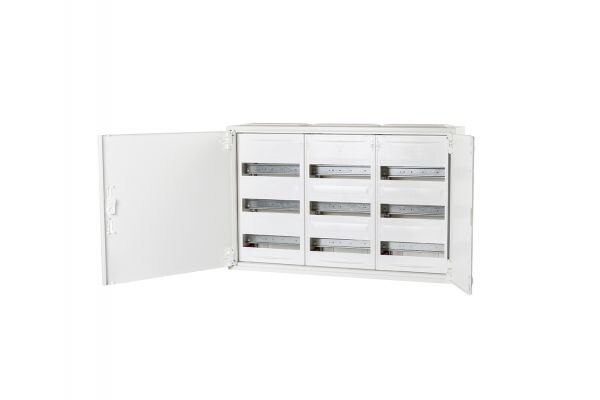 F-Tronic Kleinverteiler Aufputz 3x36TE ST FV3-3 IP31 800x500x165mm DIN-Schiene