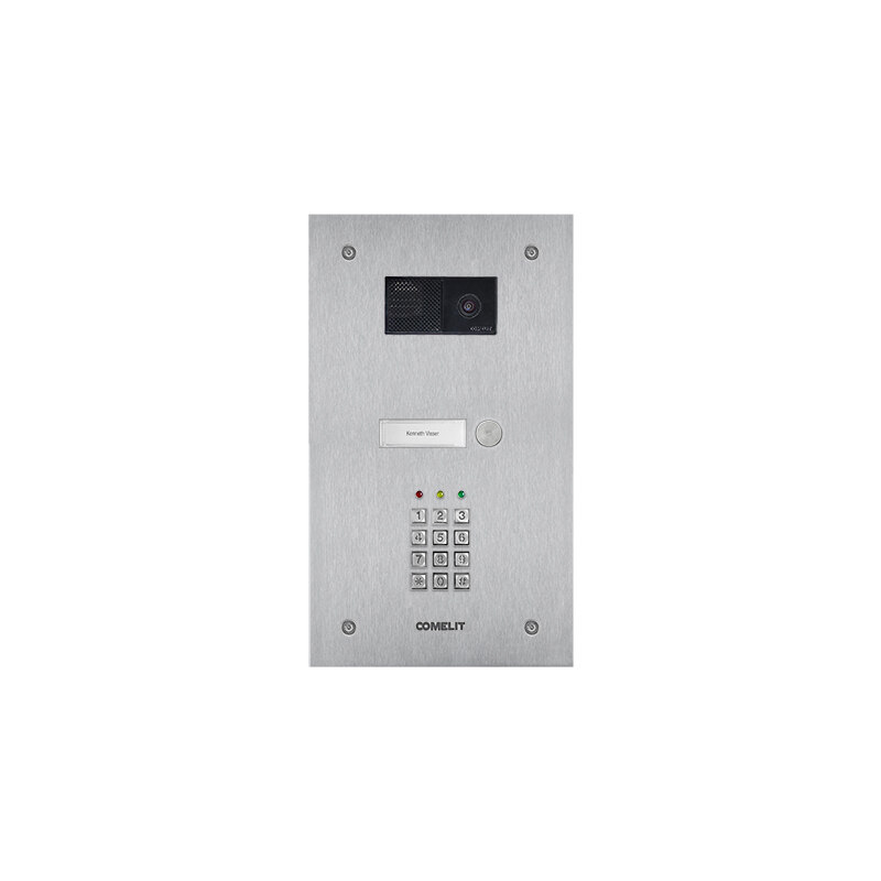 Comelit Comelit Group Frontplatte Steel-Switch 1 Taste 1-reihig IX0101KPU