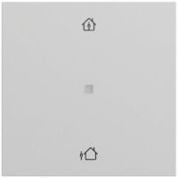 Gira Tastwippe Bussystem KNX-RF (Funk) 510676 grau matt Kunststoff Thermopl 1-fach