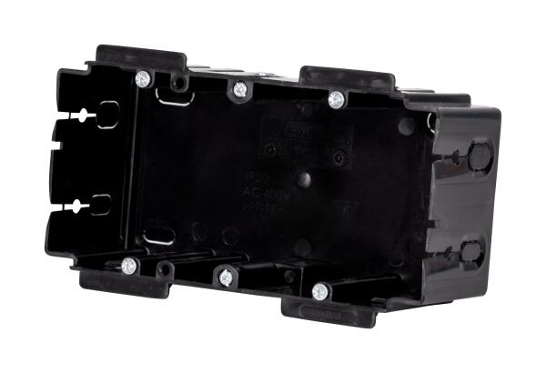 F-Tronic Kabelkanaldose 2-fach für hängende Befestigung E834