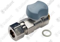 Gasabsperrhahn, G1/2 x 15 (mit TAE) Vaillant-Nr. 0020057192