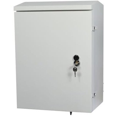 Allnet ALLNET DIN-RAIL Wandgehäuse/PoE Smart-Managed Switch T220mm Lichtgrau IP66 ÜS ALL-DIN-SGI8012PM