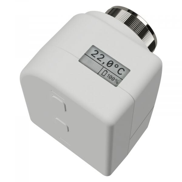 MDT Heizkörperthermostat Disp 2 x AA-Batterie, Secure RF-HVA1DAA01S