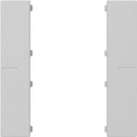 Gira Tastwippe grau matt Kunststoff Thermopl 1-fach 5017015