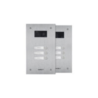 Comelit Group Frontplatte Steel-Switch 3 Tasten 1-reihig IX0103U