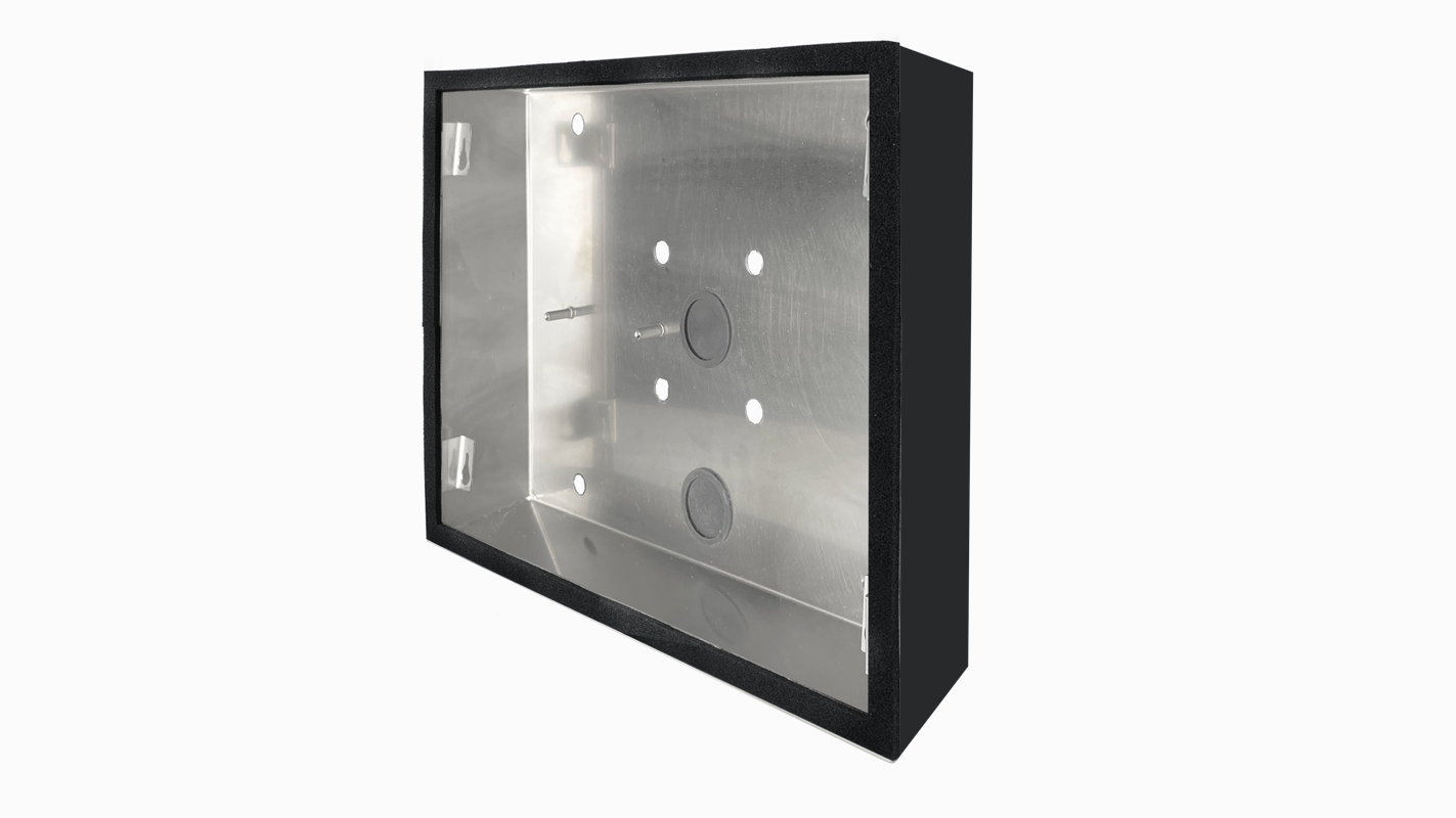 DoorBird D31TDH Aufputz Montagerückgehäuse – Graphitschwarz
