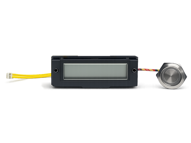 DoorBird D21x Runde Ruftaste mit digitalem Namensschild