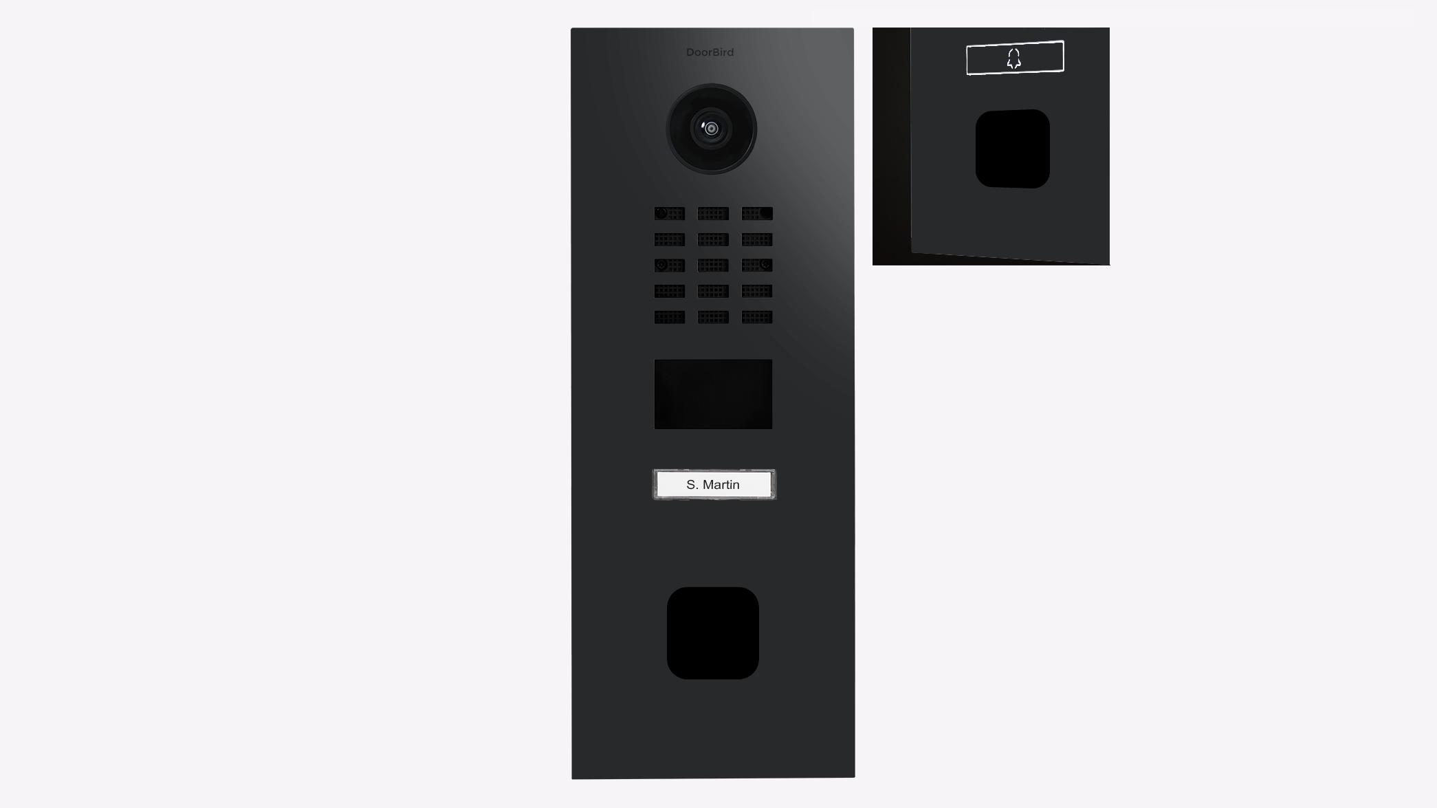 DoorBird D2101FV EKEY sLine IP Video Türsprechanlage