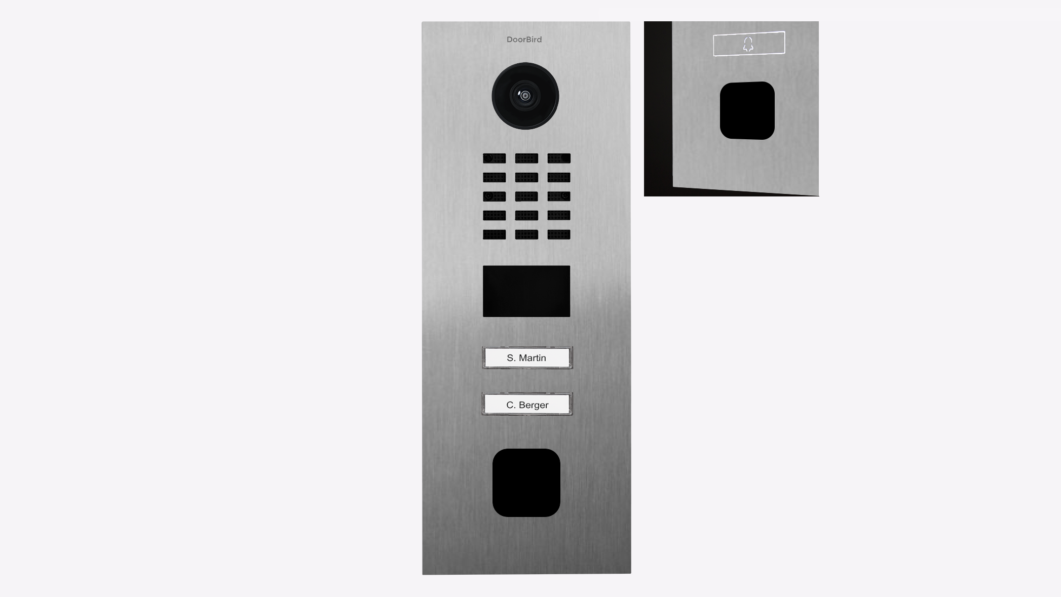 DoorBird D2102FV EKEY sLine IP Video Türsprechanlage