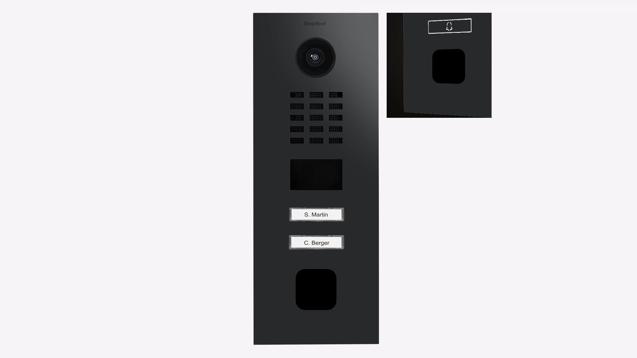 DoorBird D2102FV EKEY sLine IP Video Türsprechanlage