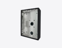 DoorBird D2107V/D2108V/D2110V Aufputz Montagerückgehäuse – Graphitschwarz