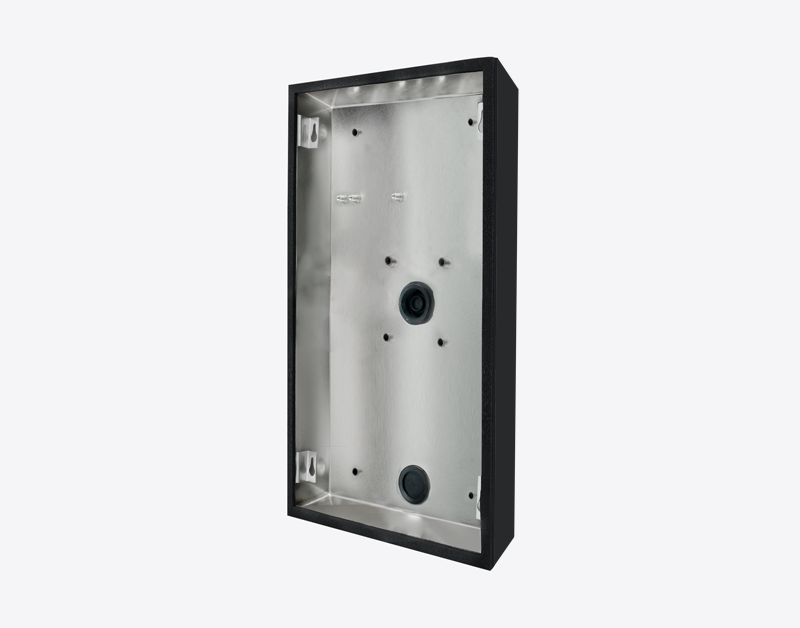 DoorBird D2115V/D2116V/D2117V/D2118V Aufputz Montagerückgehäuse – Graphitschwarz