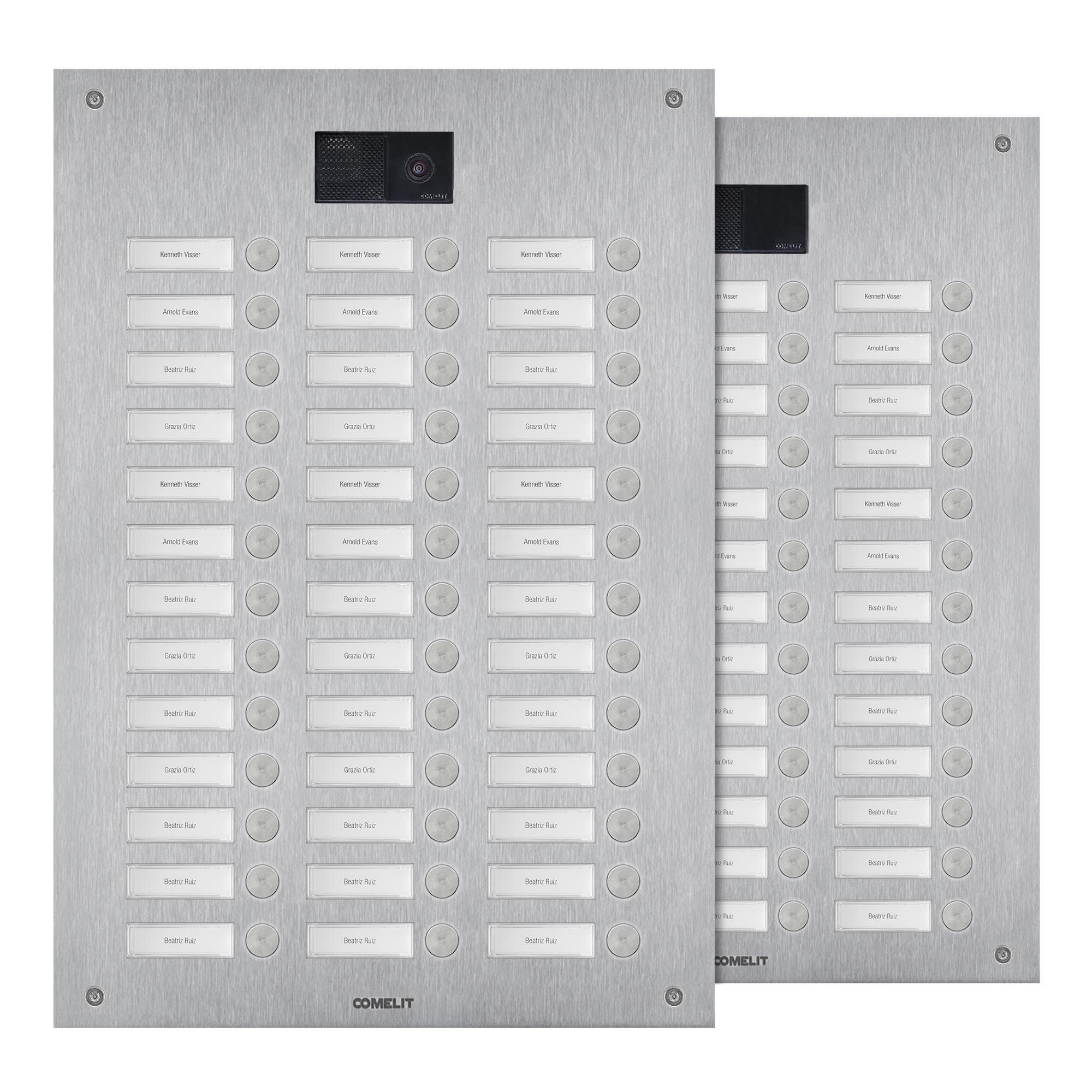 Comelit Comelit Group Frontplatte Steel-Switch 39 Tasten 3-reihig IX0339U