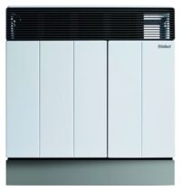Gas-Raumheizautomat VGR 30/4 XE für Schornsteinanschluss, cremeweiß/grau