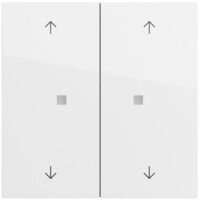 Gira Tastwippe Bussystem KNX-RF (Funk) 510870 reinweiß glänzend Kunststoff Thermopl 2-fach