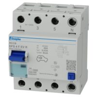 DOEPKE FI-Schutzschalter F 4-polig 400V 40A DFS4 040-4/0,03-F EV R 0,03A 4TE Reiheneinbaugerät
