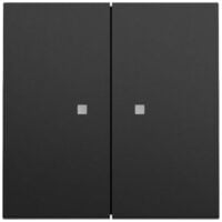 Gira Wippe Serien Schalter schwarz lackiert 363174