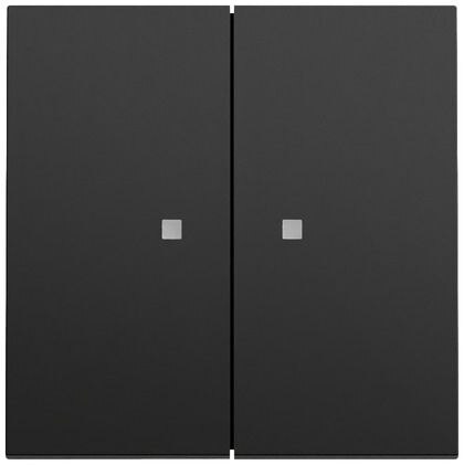 Gira Gira Wippe Serien Schalter schwarz lackiert 363174