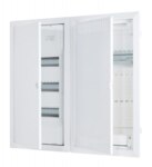 F-tronic Multimediaverteiler HW 3x Kunststoff JUMBO PA3 IP30 688x610x98mm DIN-Schiene