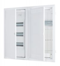 F-tronic Multimediaverteiler HW 3x Kunststoff JUMBO PA3 IP30 688x610x98mm DIN-Schiene