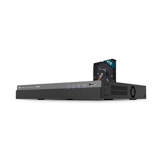 TP-Link Omada IPCam VIGI NVR2016H-16MP-4TB 16 Channel PoE+