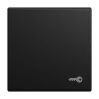 Busch-Jaeger Wippe Schalter schwarz matt Busch-balance SI 2520 TR-915 Schl/Tür