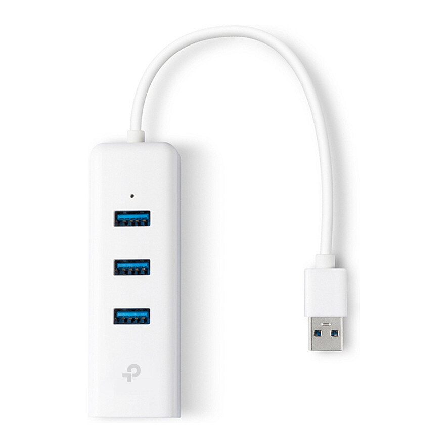 TP-Link USB TP-LINK UE330 - USB 3.0 to Gigabit Ethernet Network Adapter with 3-Port USB 3.0 Hub