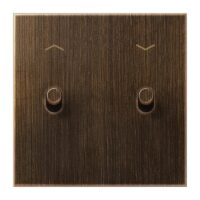 Jung ME 12-5 P AT R 26 Abdeckung mit Kipphebel "Zylinder" 1-fach 2 Kipphebel