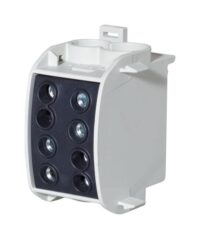 F-tronic Hauptleitungsklemme 4-fach 1-polig schwarz hlak1p70sw berührsich REG st/25qmm