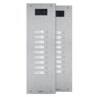 Comelit Group Frontplatte Steel-Switch 9 Tasten 1-reihig IX0109U