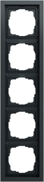 Gira Gira Rahmen 5-fach anthrazit lackiert Kunststoff F200 021573
