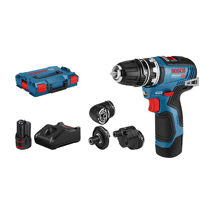 Bosch Bosch GSR 12V-35 FC Flexi Clic Akku-Bohrschrauber