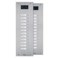 Comelit Group Frontplatte Steel-Switch 12 Tasten 1-reihig IX0112U