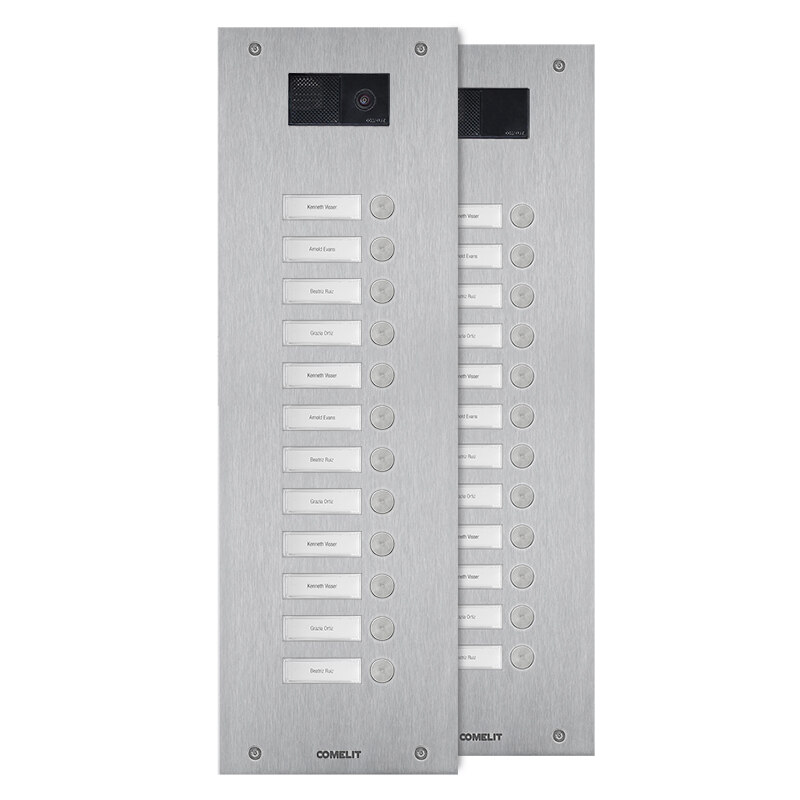 Comelit Comelit Group Frontplatte Steel-Switch 12 Tasten 1-reihig IX0112U