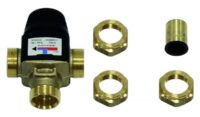 WW-Thermostatmischer 3/4 als Verbrühschutz