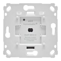 Homematic IP Wandtaster 2-fach für Markenschalter HmIP-BRC2-2