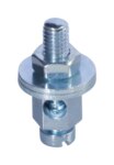 F-Tronic Erdungsklemme Messing BEK16