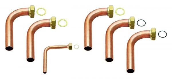 Installationsset 90 Grad für flexoTHERM