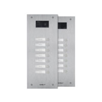 Comelit Group Frontplatte Steel-Switch 7 Tasten 1-reihig IX0107U