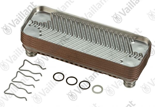 Wärmetauscher BW, 12 Platten Vaillant-Nr. 065111
