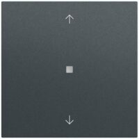 Gira Tastwippe Bussystem KNX-RF (Funk) 510573 anthrazit glänzend Kunststoff Thermopl 1-fach