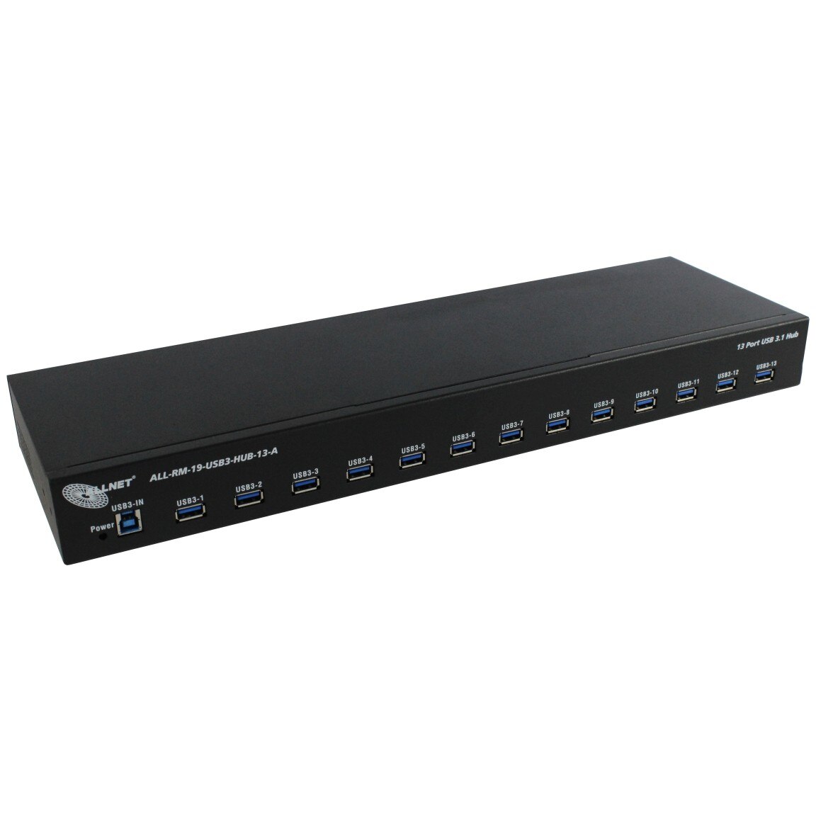 Allnet Z ALLNET USB 3.0 13 Port HUB-Type-A, 19 1HE